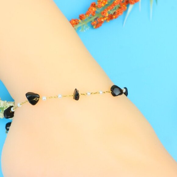 Elegant Handmade Anklet – Perfect for Women & Girls | Ideal Gift Option, DYC1790 - Picture 7 of 9